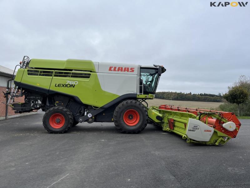 Claas lexion 760 mejetærsker med 31 fods skærebord 4