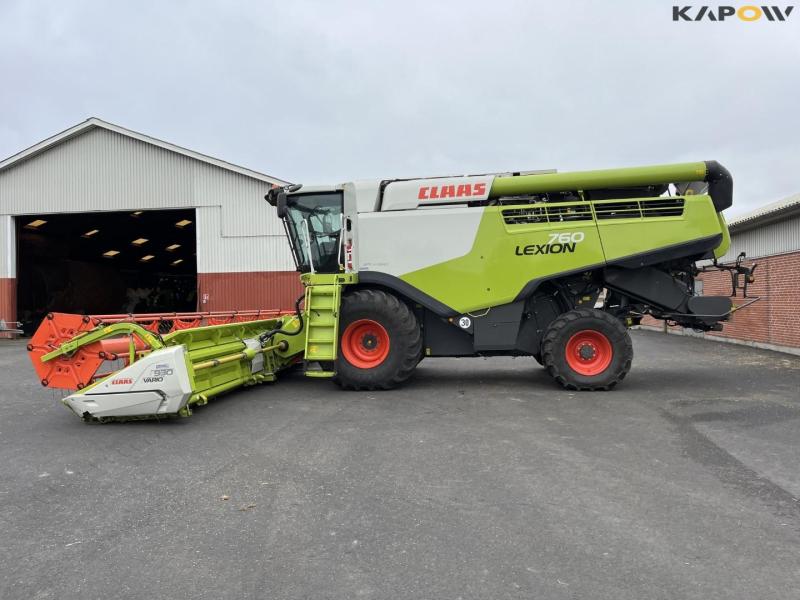 Claas lexion 760 mejetærsker med 31 fods skærebord 8