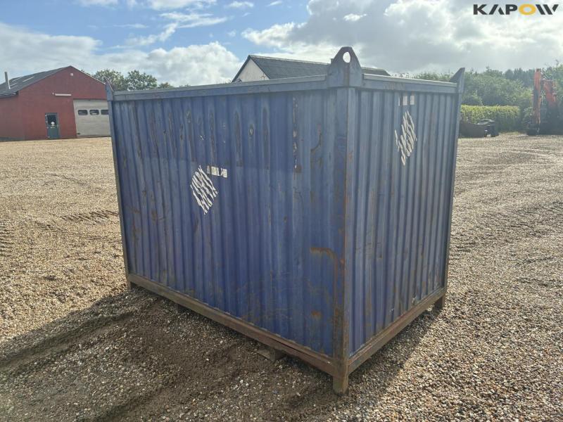 Container 1500 liter med tank og pumpe 5