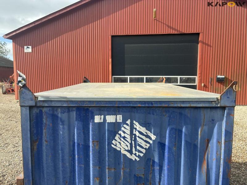Container 1500 liter med tank og pumpe 8