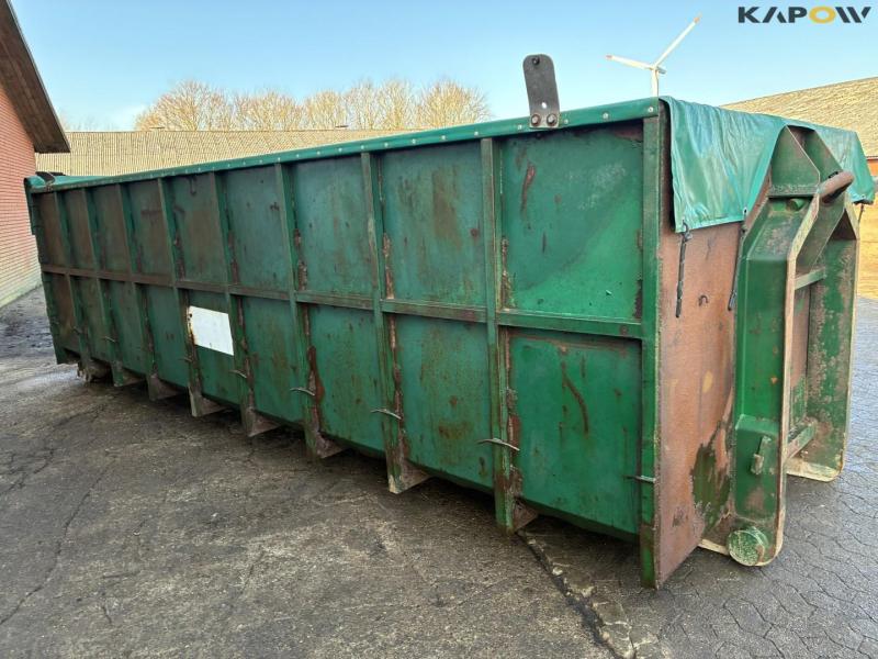 Container kasse med presenning 3