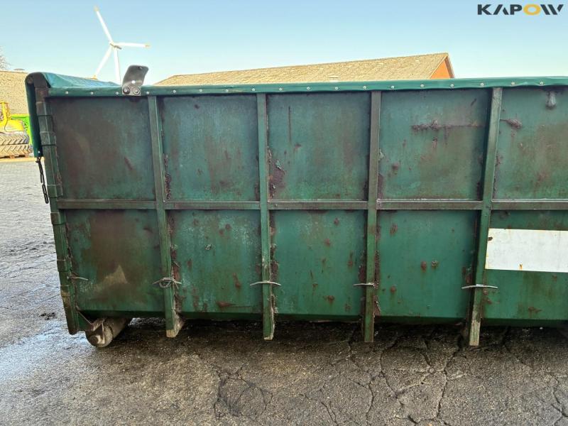 Container kasse med presenning 4