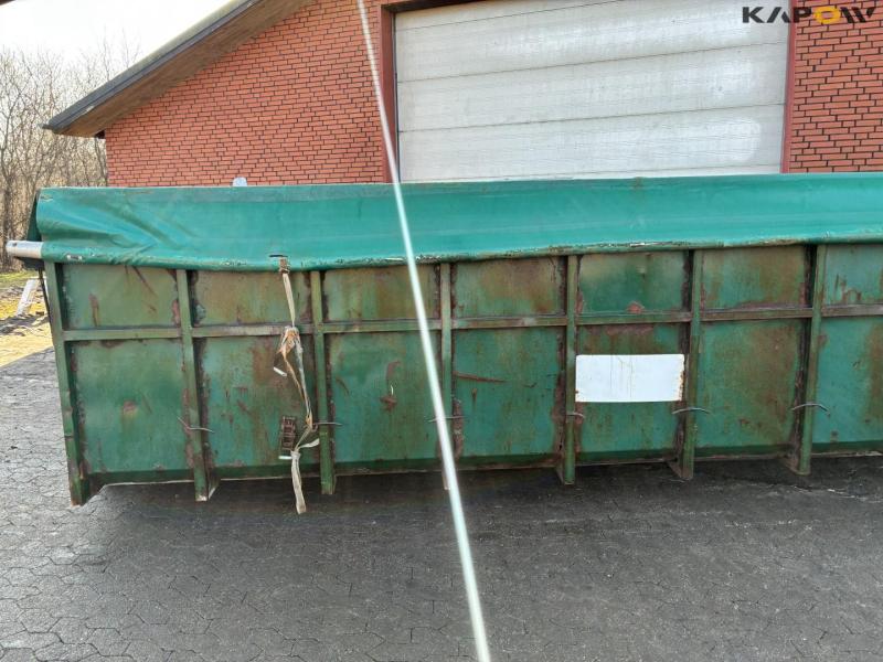 Container kasse med presenning 7