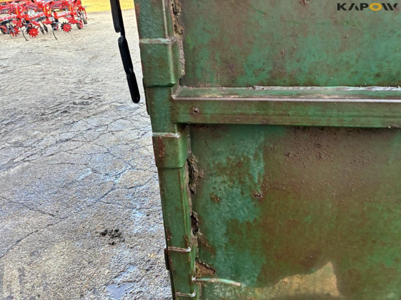 Container kasse med presenning 16