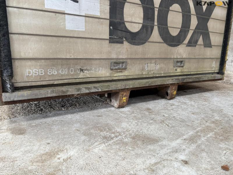 Container med alu. skydeporte 15