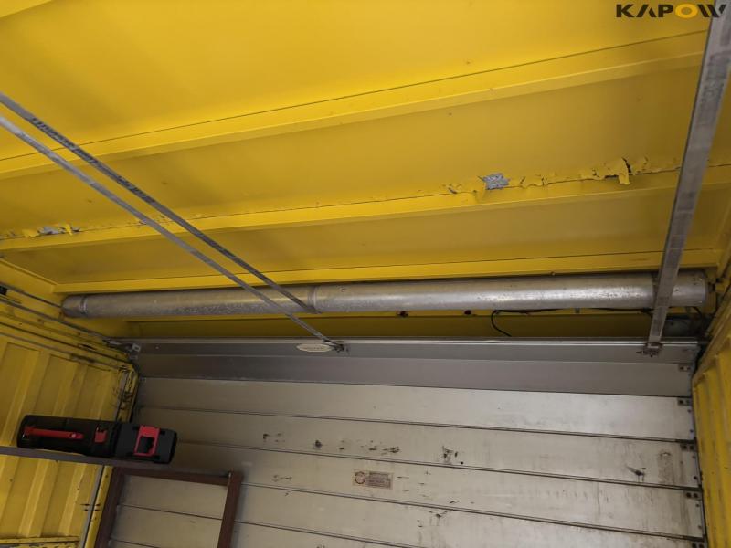 Container med alu. skydeporte 32