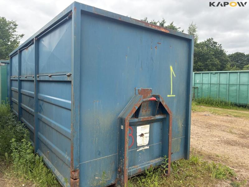Container med lukket sider der kan åbnes 3