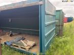 Container med tag og sider i presenning 4