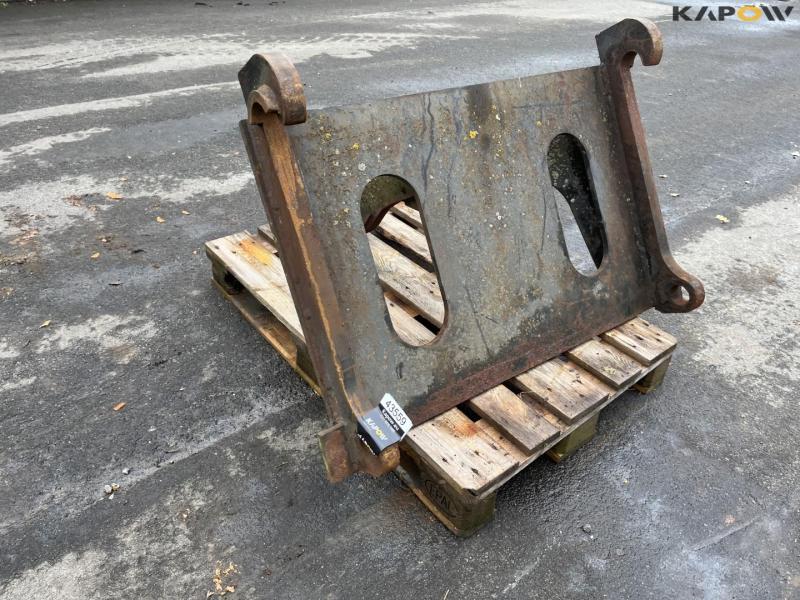 Containerkrog med Volvo hitch 5