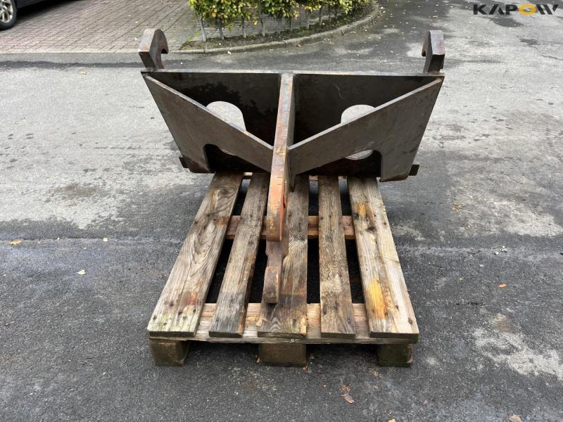 Containerkrog med Volvo hitch 8