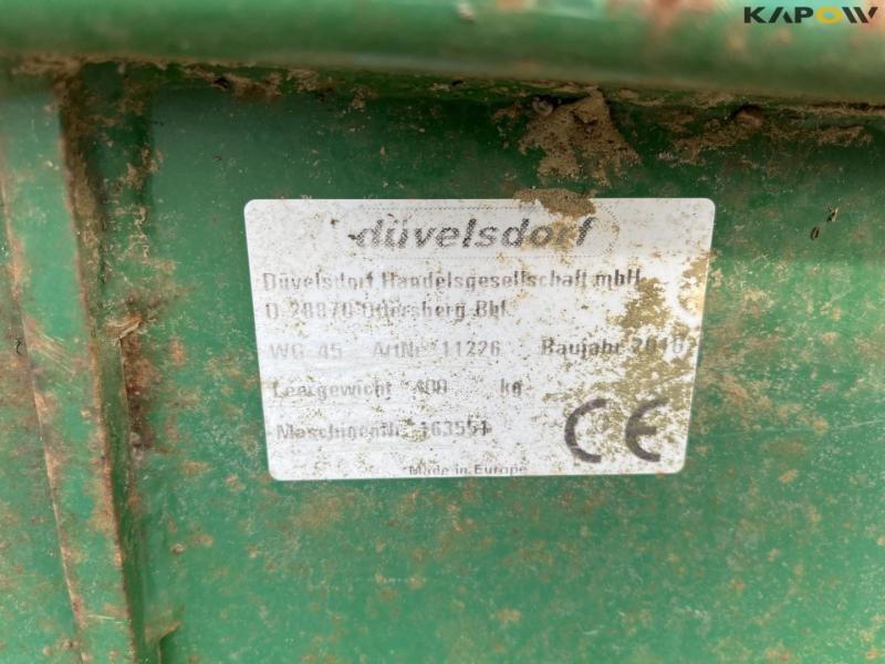 Düvelsdort WG45 hydraulisk kost 12