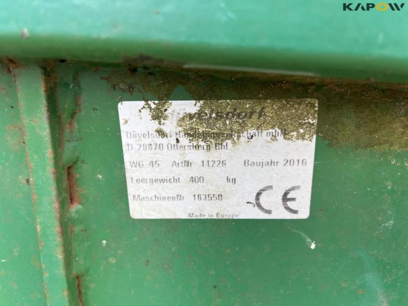 Düvelsdort WG45 hydraulisk kost 12