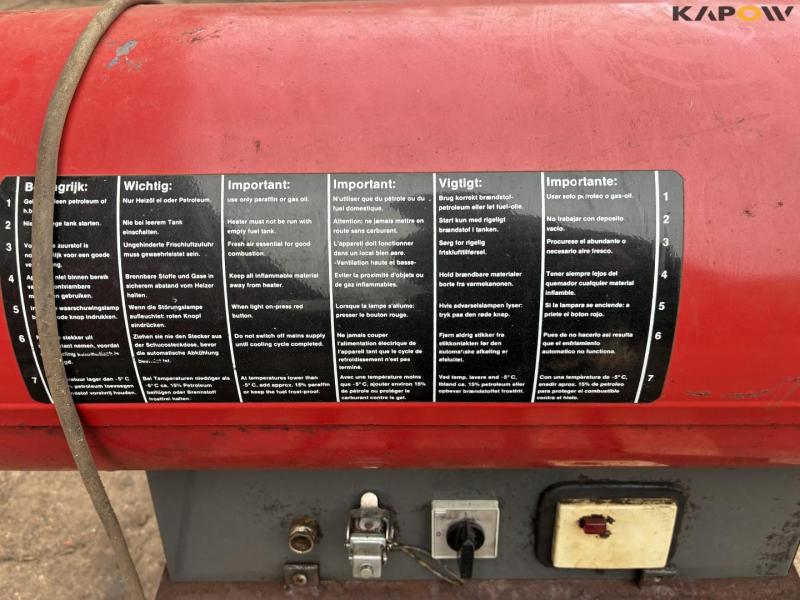 Dantherm TA 40 varmekanon 11