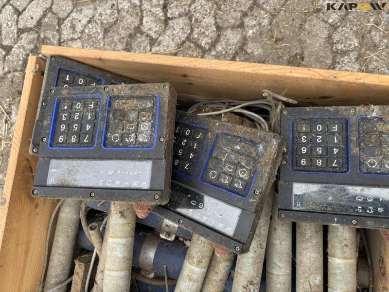 Delaval malkemaskiner med aftagere 6