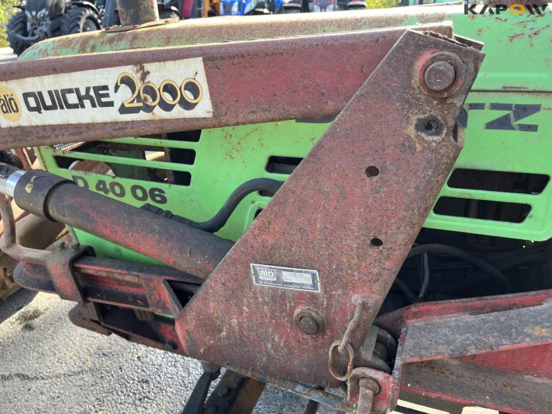 Deutz D4006 frontlæsser traktor 12
