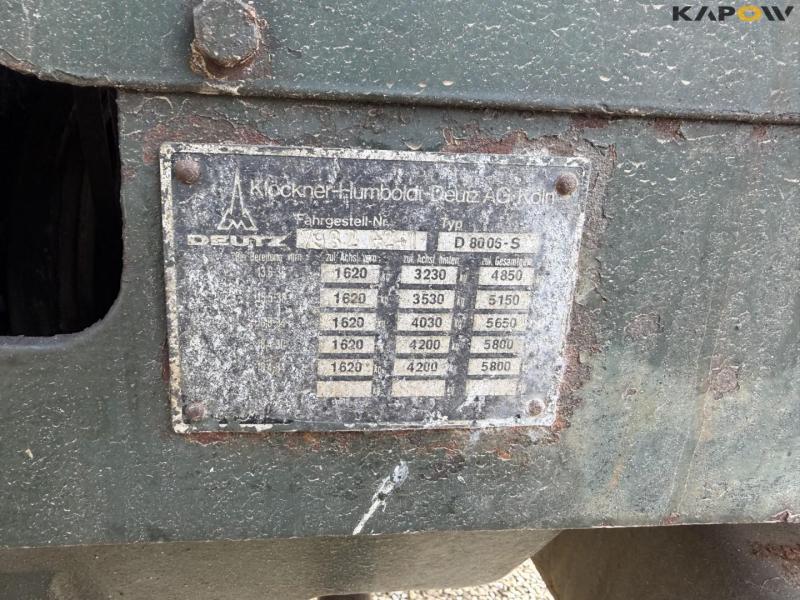 Deutz D8006 traktor 60