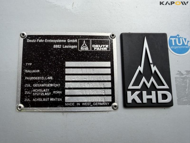 Deutz-fahr topliner 4080 HTS mejetærsker 66