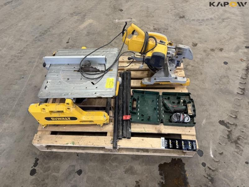 Dewalt Bordrundsav og kap geringssav 2