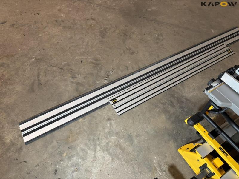 Dewalt DWE 7485-QS bordsav + føringsskinner 23