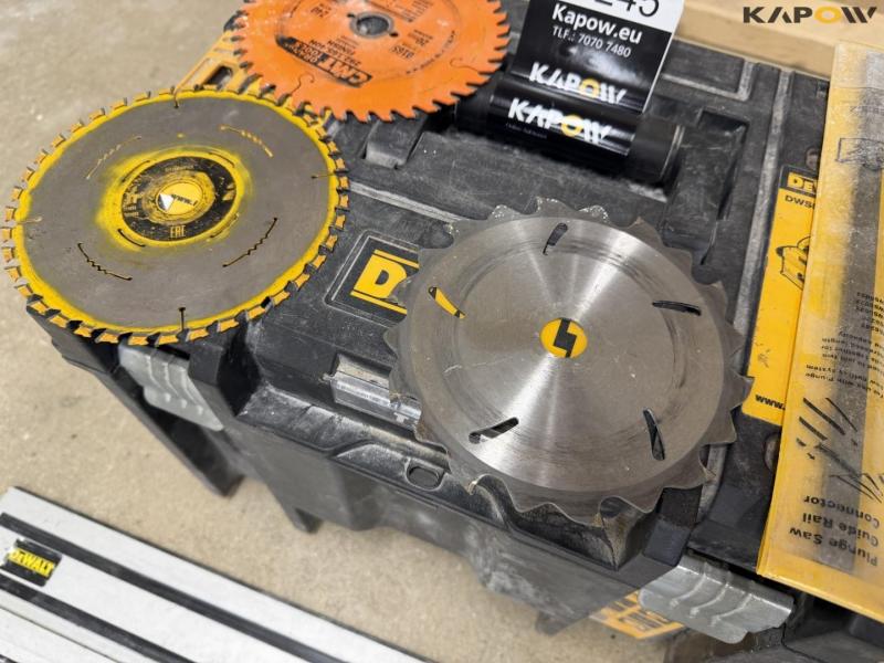 Dewalt dyksav + rundsav og skinne 14