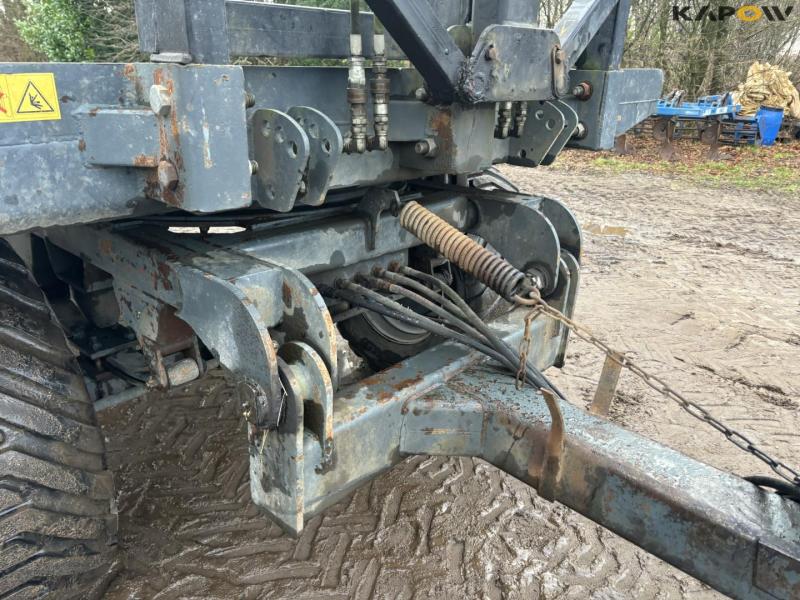 Dinapolis halmvogn med hydraulisk klapbar sider 10