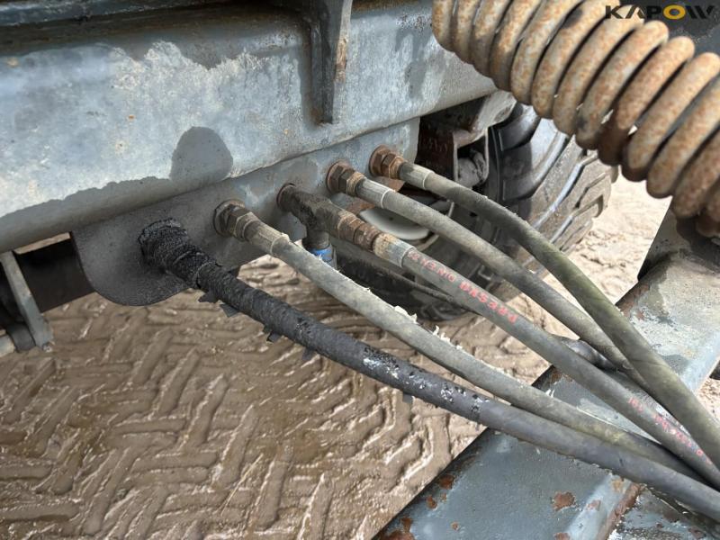 Dinapolis halmvogn med hydraulisk klapbar sider 11