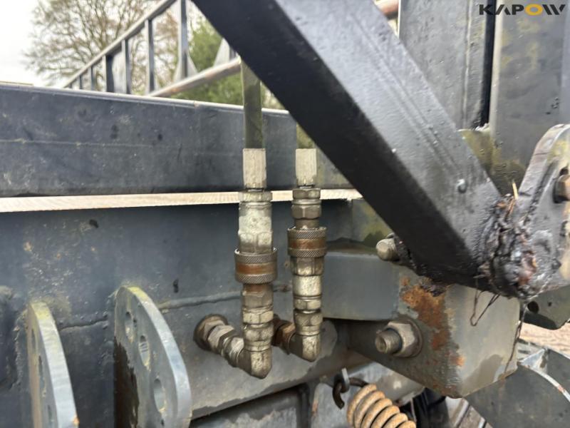 Dinapolis halmvogn med hydraulisk klapbar sider 13