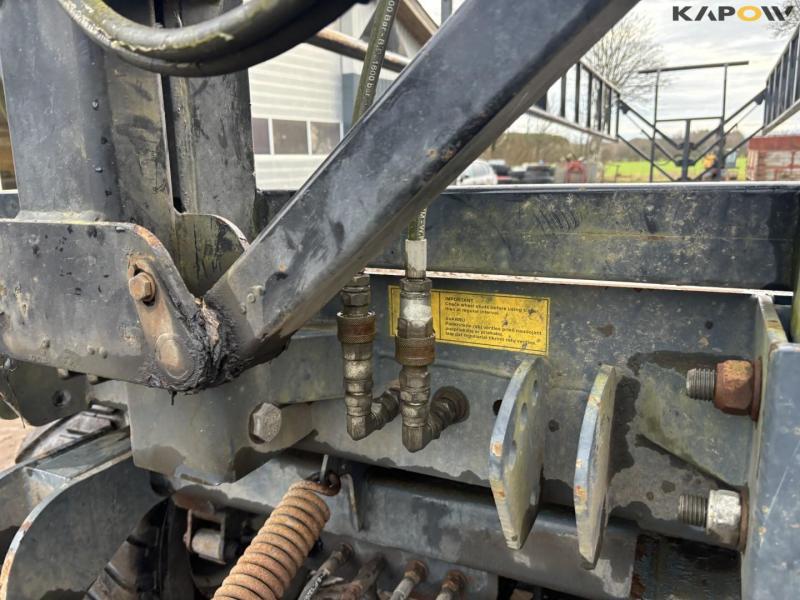 Dinapolis halmvogn med hydraulisk klapbar sider 16