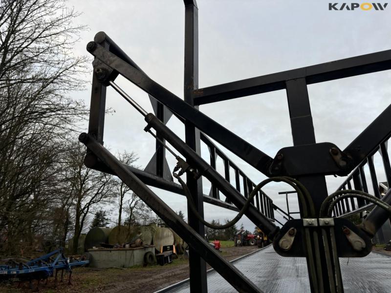 Dinapolis halmvogn med hydraulisk klapbar sider 19