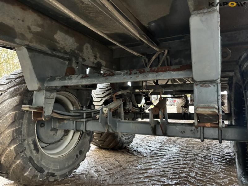 Dinapolis halmvogn med hydraulisk klapbar sider 26