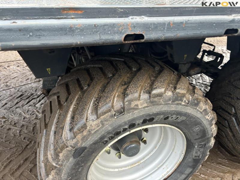 Dinapolis halmvogn med hydraulisk klapbar sider 29