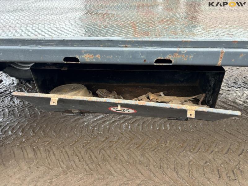 Dinapolis halmvogn med hydraulisk klapbar sider 36