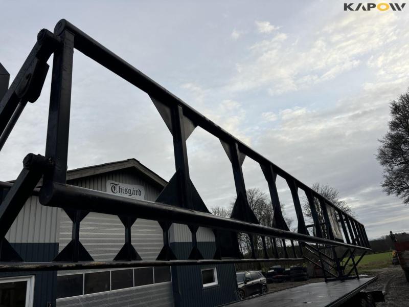 Dinapolis halmvogn med hydraulisk klapbar sider 46