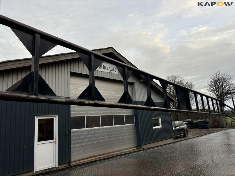 Dinapolis halmvogn med hydraulisk klapbar sider 47