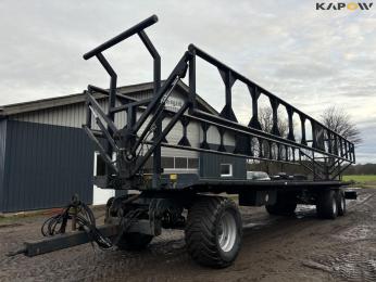 Dinapolis halmvogn med hydraulisk... 