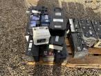 Diverse batterier 12