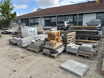Diverse belægningssten