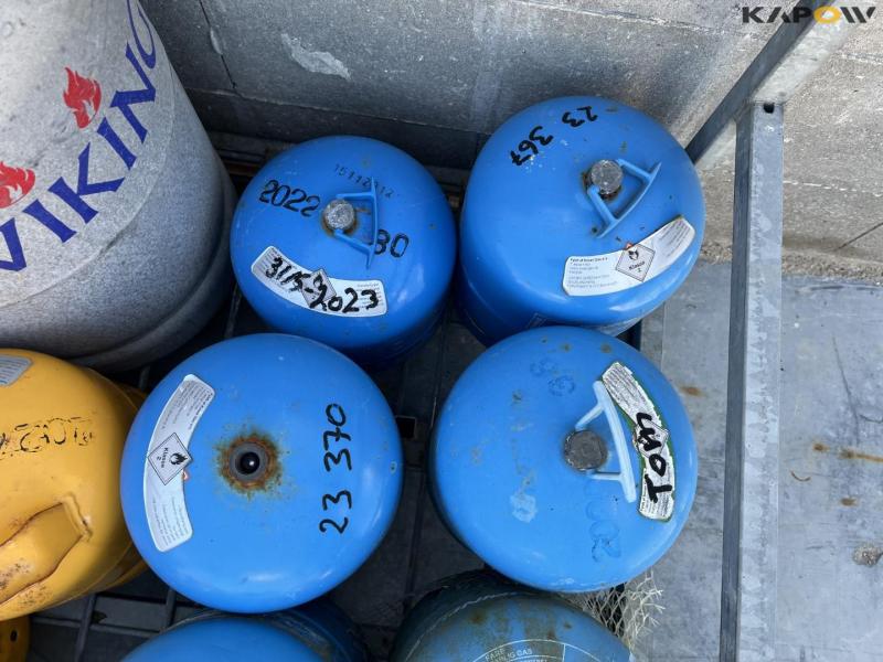 Diverse gasflasker  6