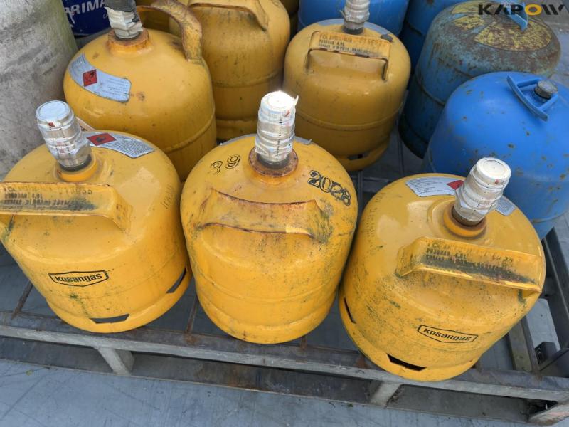 Diverse gasflasker  10