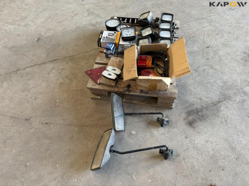 Diverse lygter og spejle 3