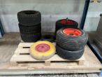 Diverse på pallereol 4