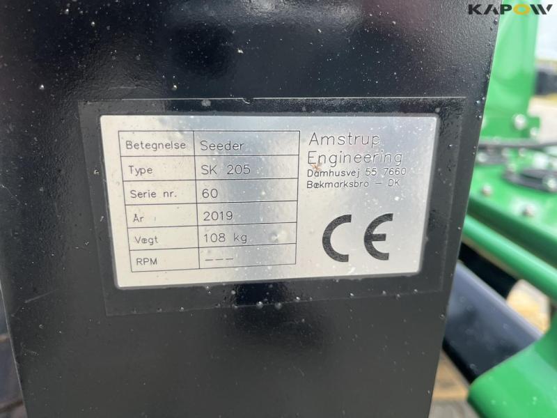 DK-Tec LXG 210 fræser med frøsåkasse 18