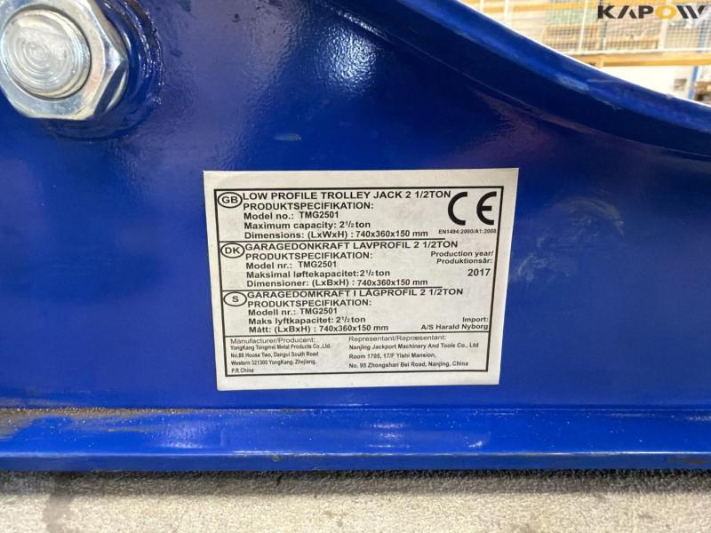 Donkraft TMG2501 og bukke 12