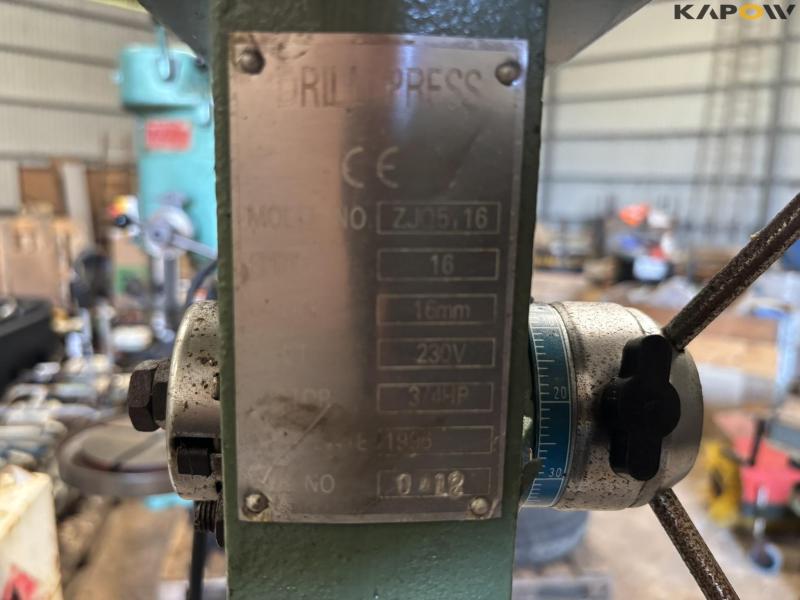 Drille Press ZJ05.16 søjlebormaskine 8