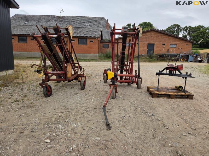 Duks halmballe kanoner- 2 stk med vinkelgear 2