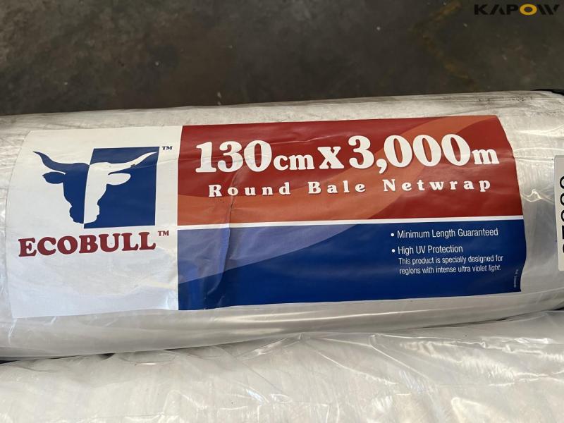 Ecobull 130cmX3000m rundballe net- ny 8