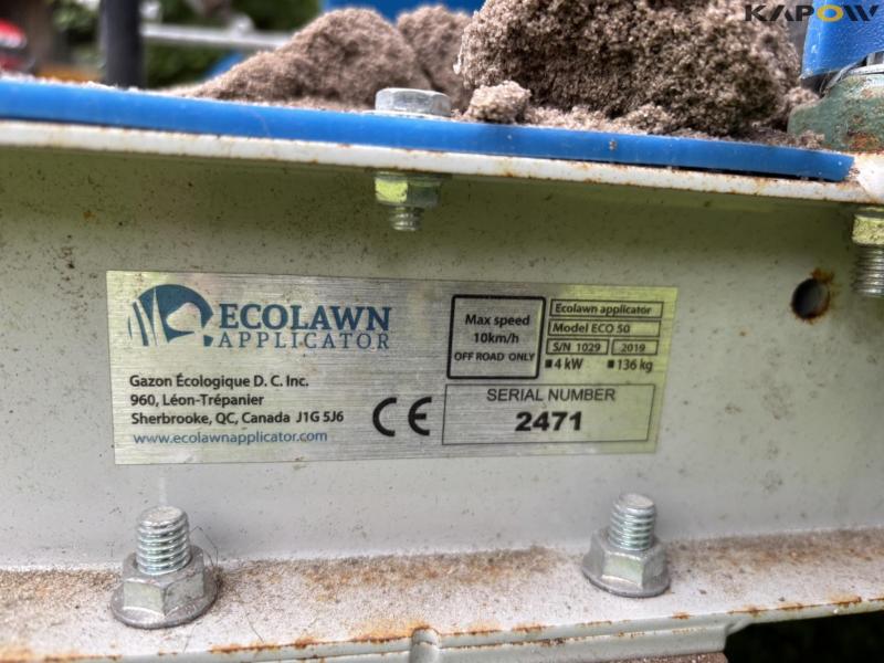 ECOLAWN ECO 50 topdresser/sandspreder 29