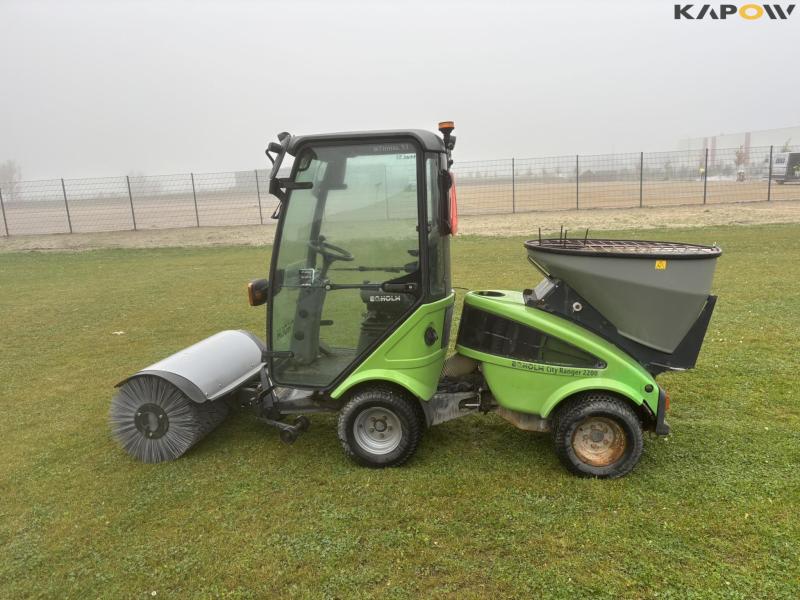 Egholm City Ranger 2200 med kost og saltspreder 8