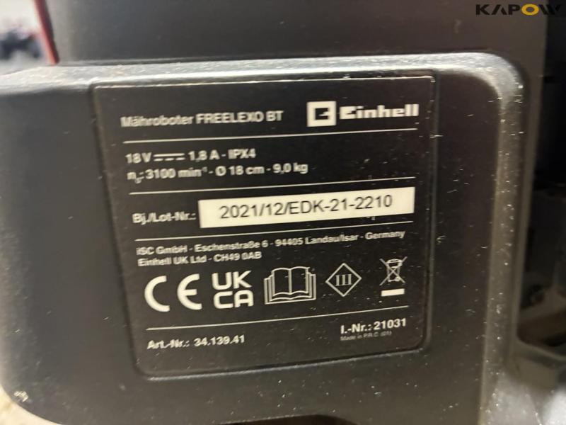 Einhell Freelexo robotplæneklipper 11