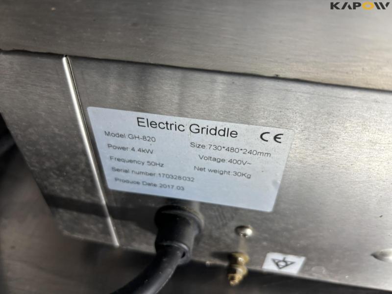 Electric Griddle GH-820 stegepande 4